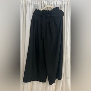 Zara Black Wide Leg Pants